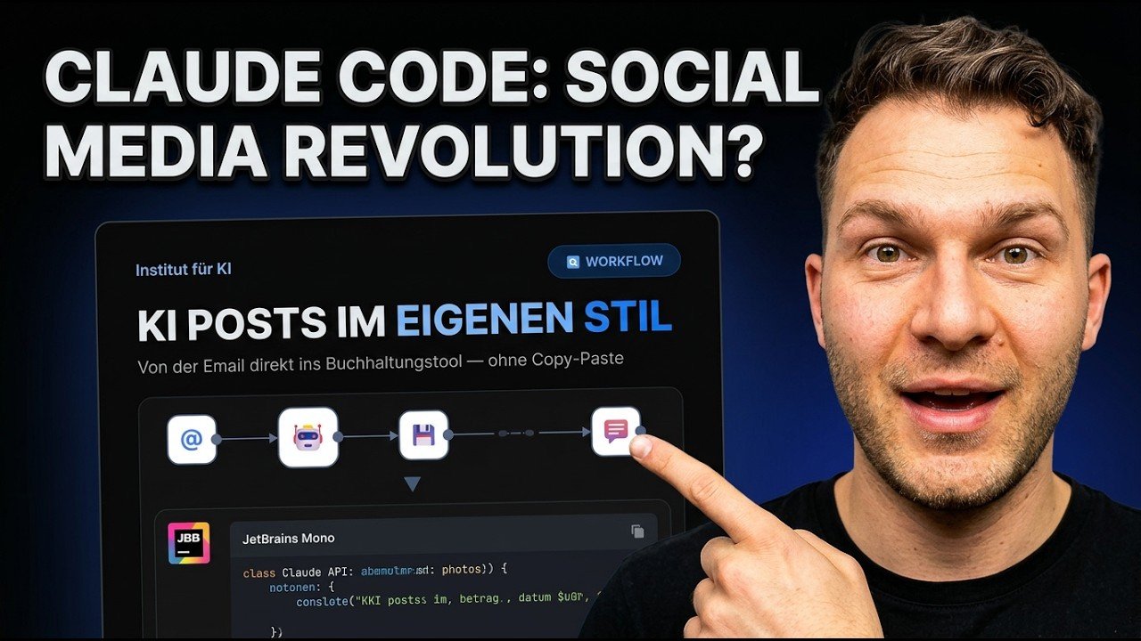 LinkedIn Posts mit Claude Code: Im Design der eigenen Website erstellen